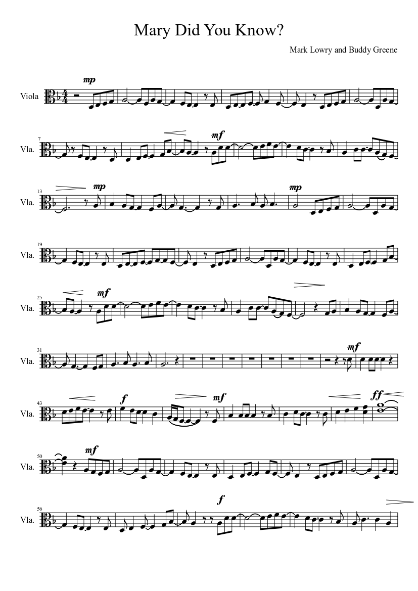 mary-did-you-know-sheet-music-for-viola-solo-musescore-com