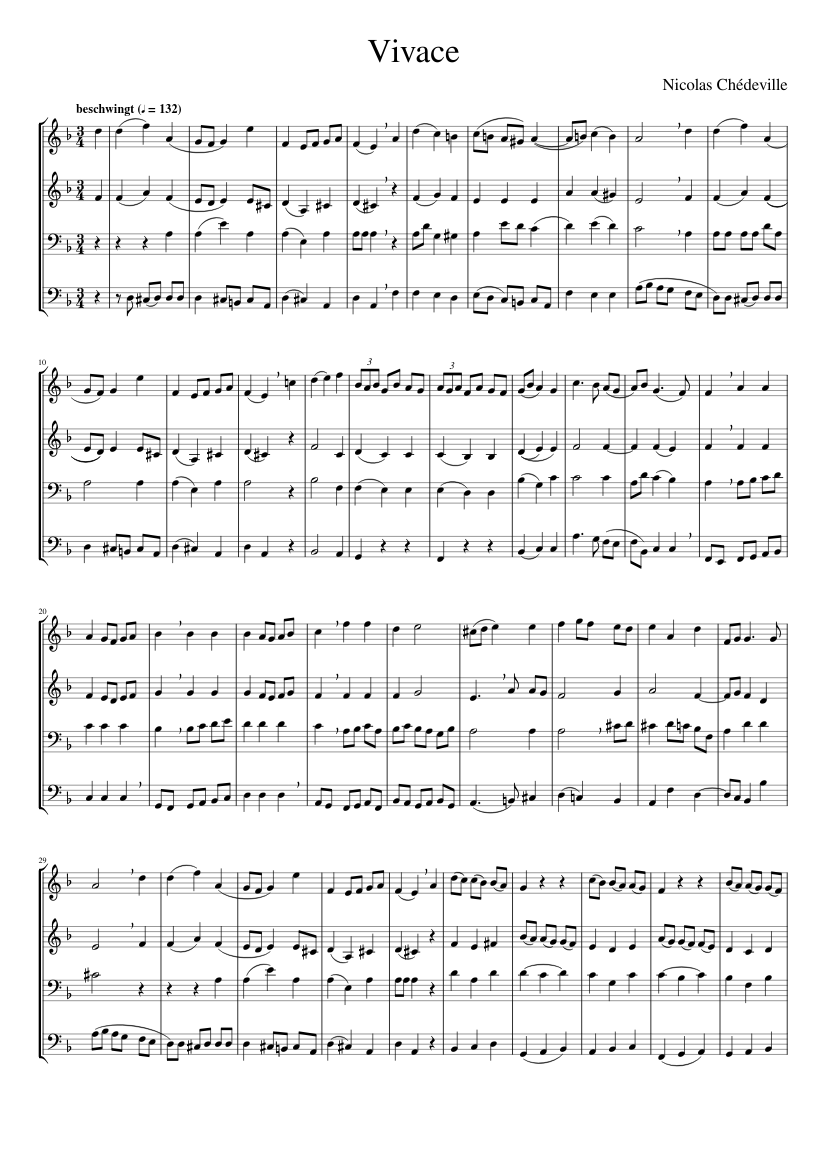 Sonata No.1 Vivace