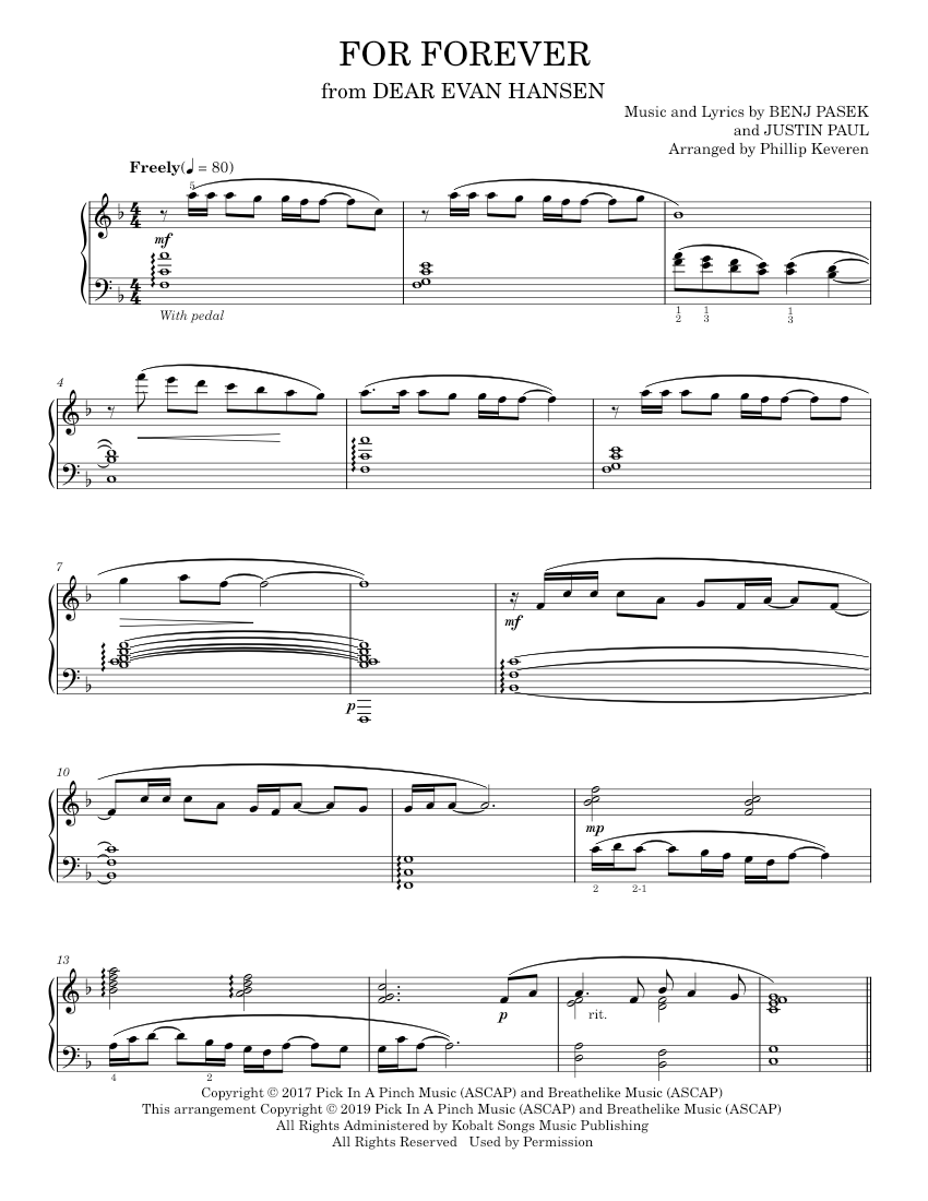 Play Official version of For Forever [Classical version] (from Dear ...