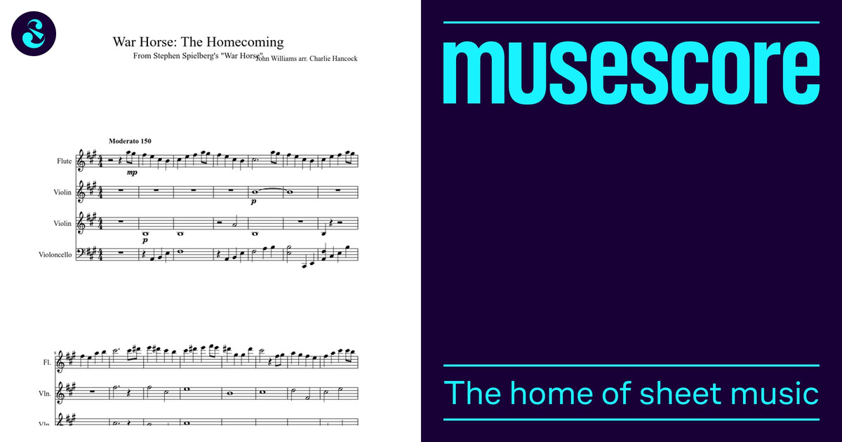 War Horse: The Homecoming (WIP) Sheet music for Flute, Violin (Mixed Trio)  | Musescore.com