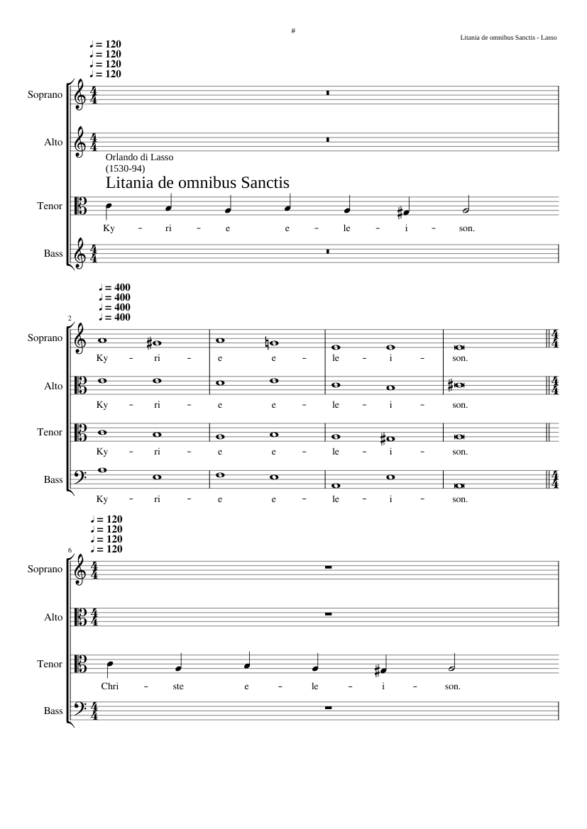 Litania de omnibus Sanctis