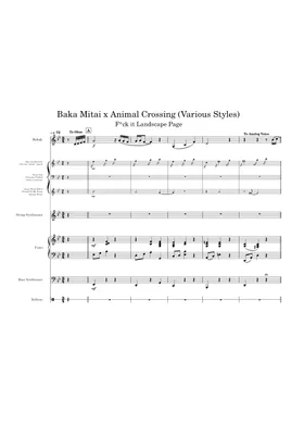 Yakuza OST-Baka Mitai(ばかみたい) Sheet music for Trombone (Solo)