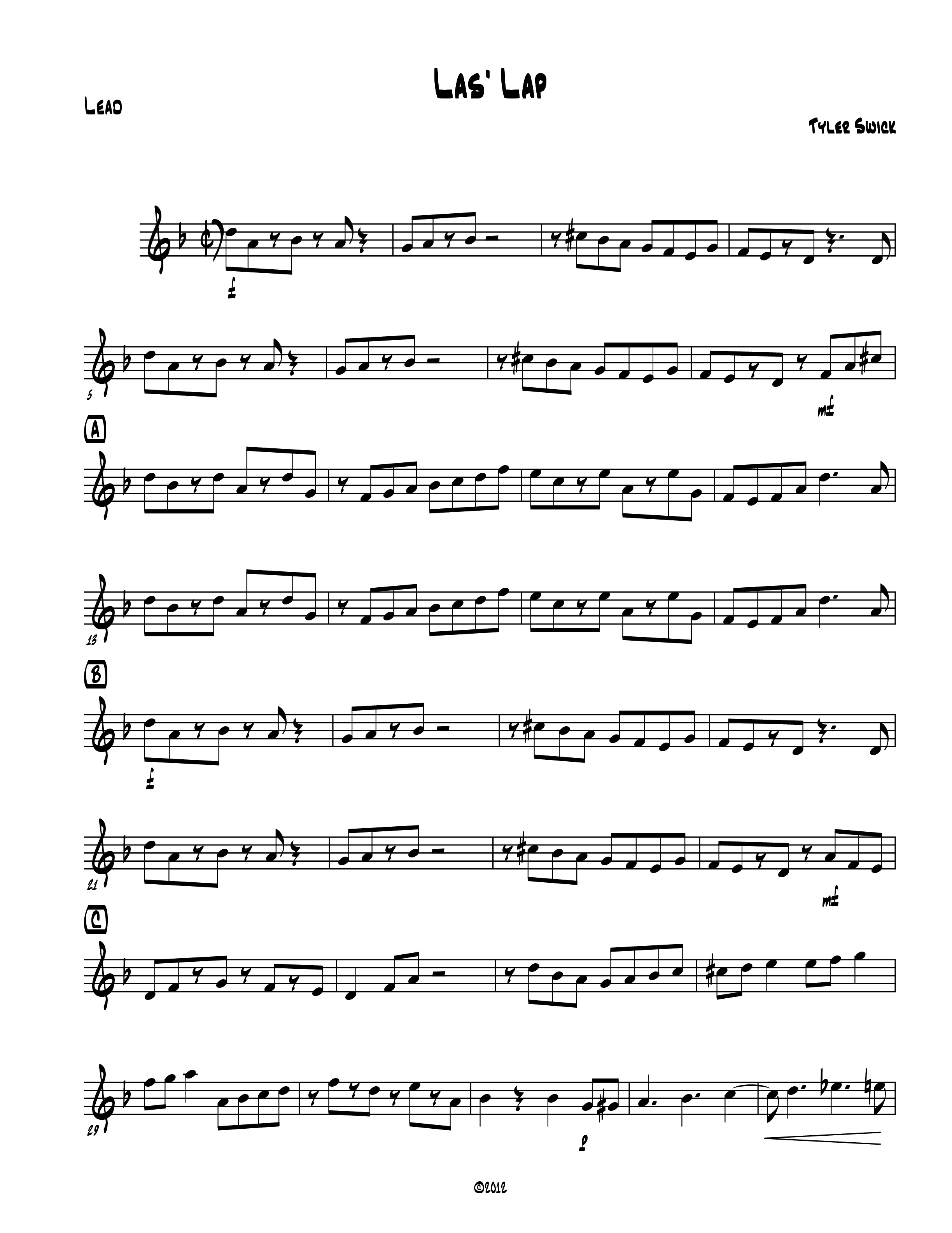 Play Official version of Sway'n for Steel Band Sheet Music by