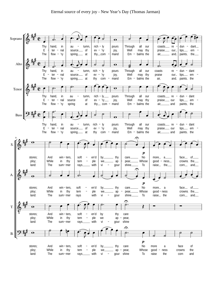 Eternal source of every joy