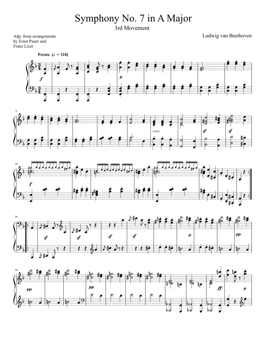 Symphony No.7 Op.92