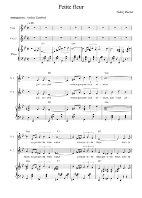 Petite Fleur Sheet music for Piano (Solo) Easy