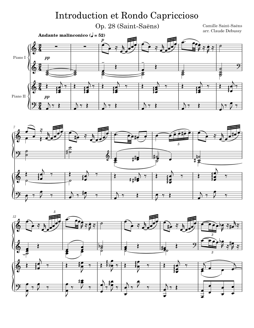 Introduction et rondo capriccioso Op.28