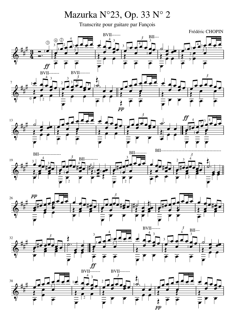 Mazurka 23 FR