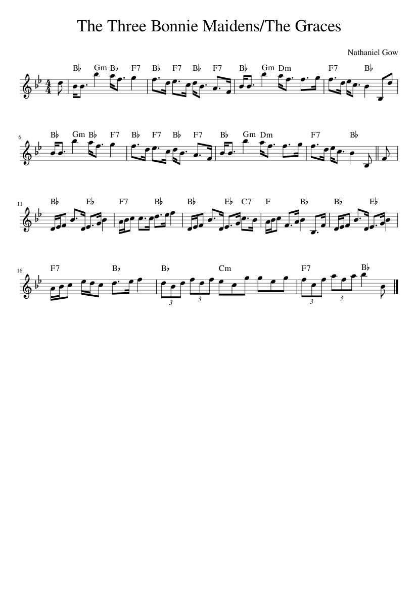 The Three Bonnie Maidens/The Graces