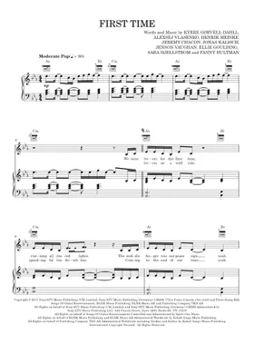 Free First Time by Kygo sheet music | Download PDF or print on Musescore.com