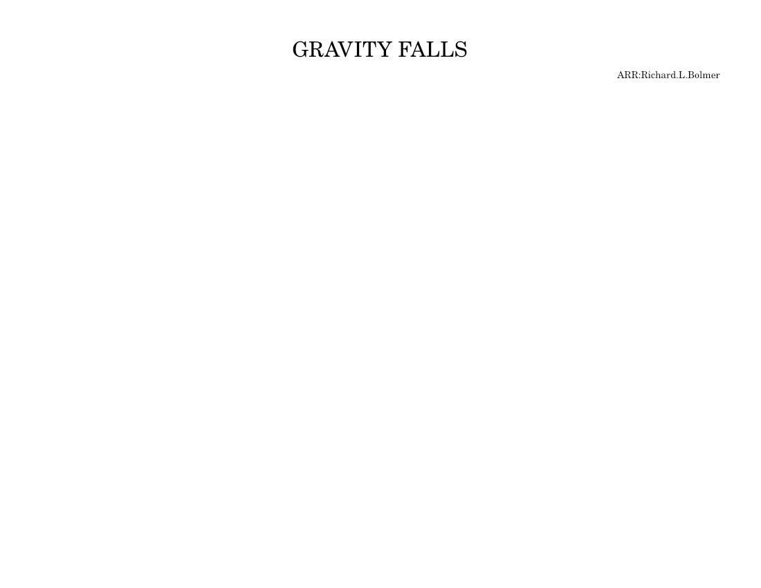 Gravity Falls Theme Song Sheet Music For Trombone Tuba Flute Gravity falls theme song sheet music for trombone tuba flute