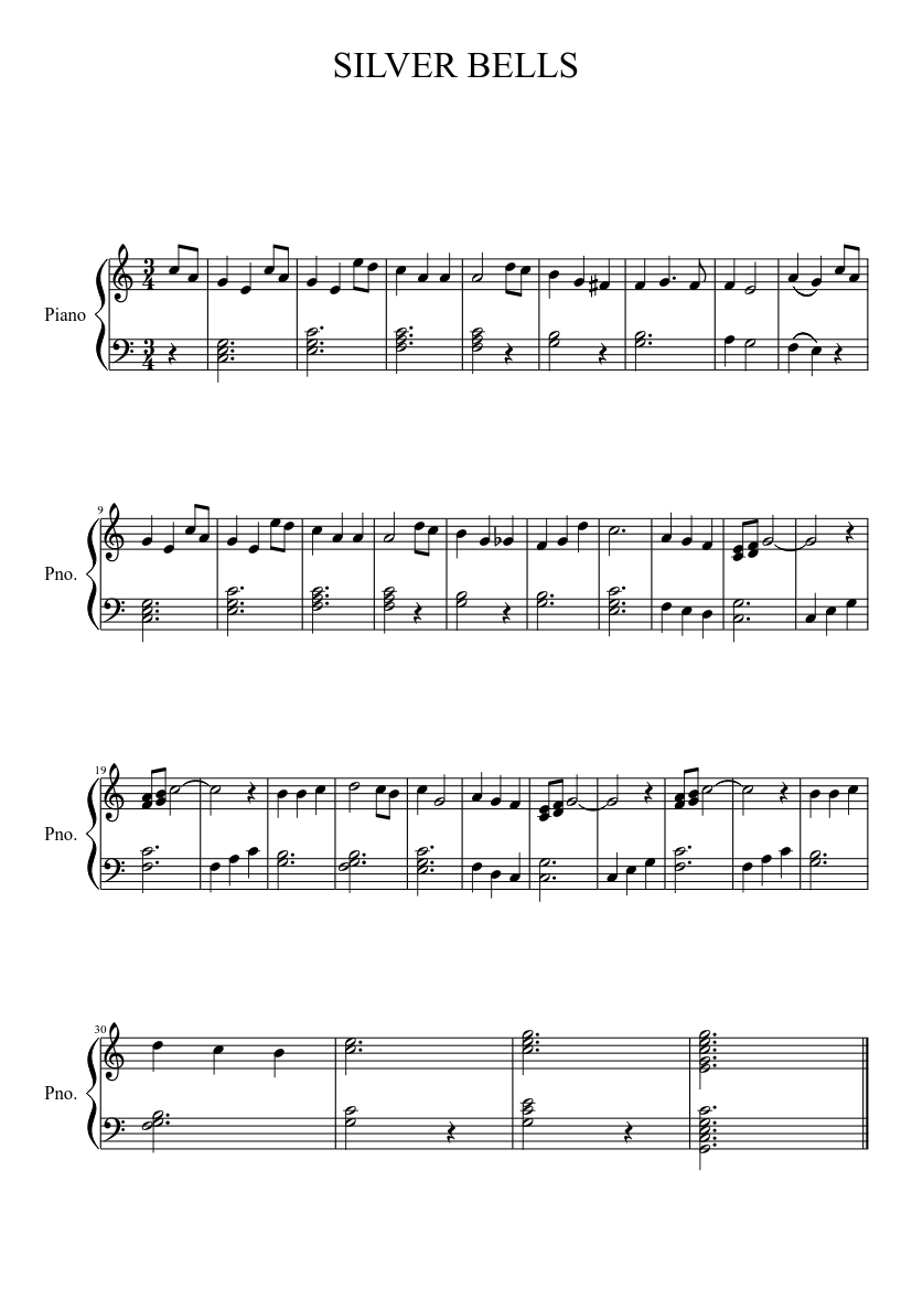 silver-bells-sheet-music-for-piano-solo-easy-musescore