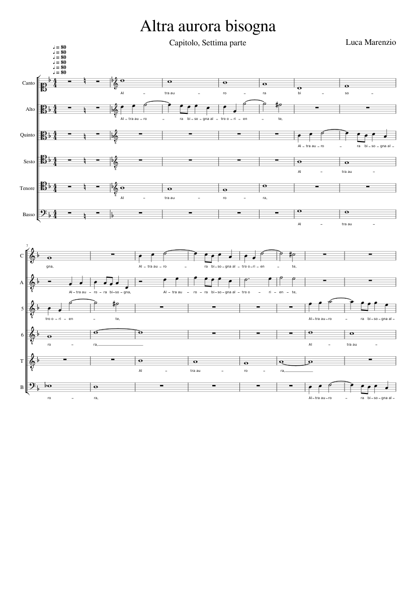 Altra aurora bisogna