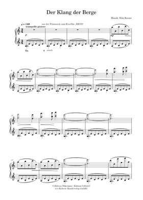 Niki Reiser free sheet music | Download PDF or print on Musescore.com