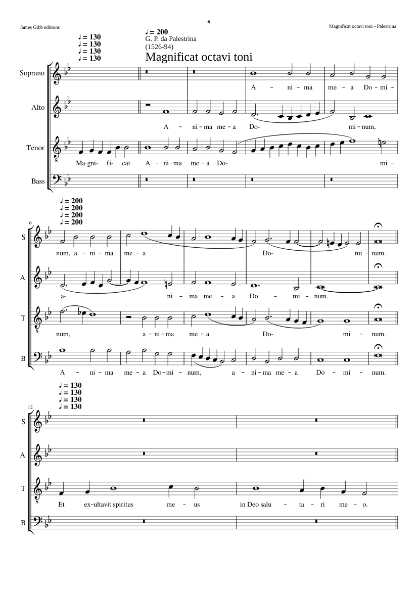 Magnificat octavi toni impares