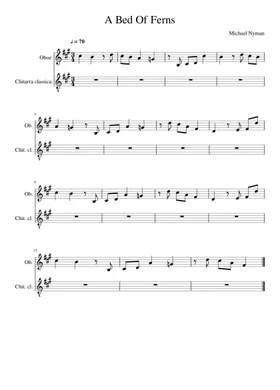 Free The Promise - Theme From The Piano by Michael Nyman sheet music |  Download PDF or print on Musescore.com