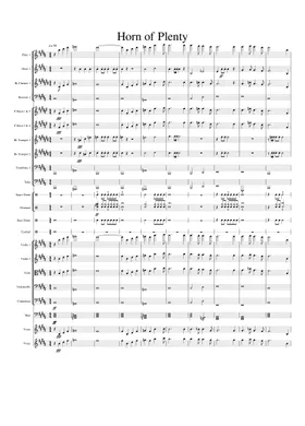 Free Horn Of Plenty by James Newton Howard sheet music | Download PDF or  print on Musescore.com