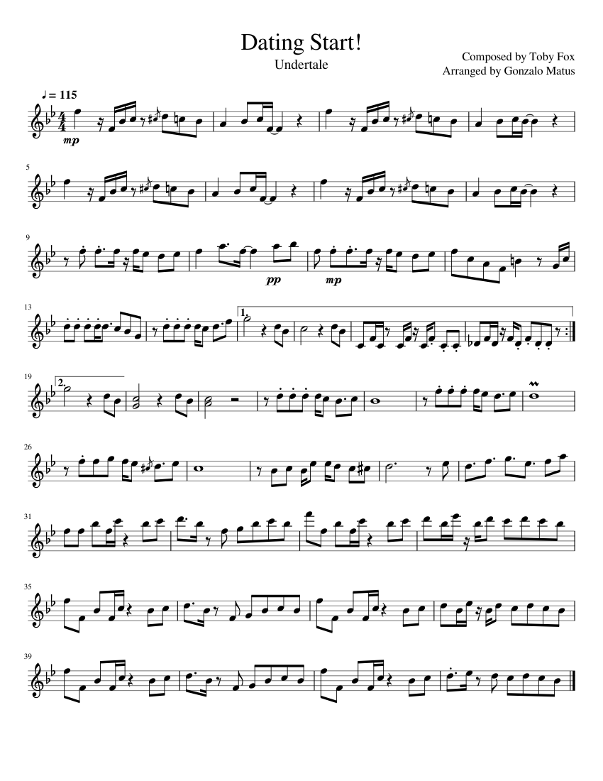 Dating Start! - Violin Solo