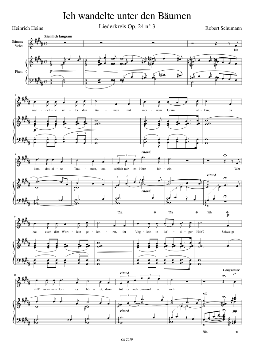Liederkreis Op.24