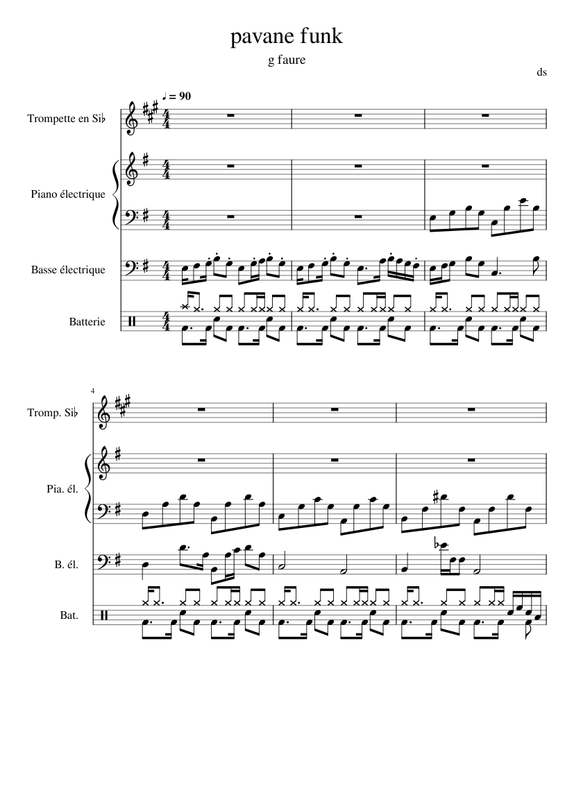 Pavane Op.50