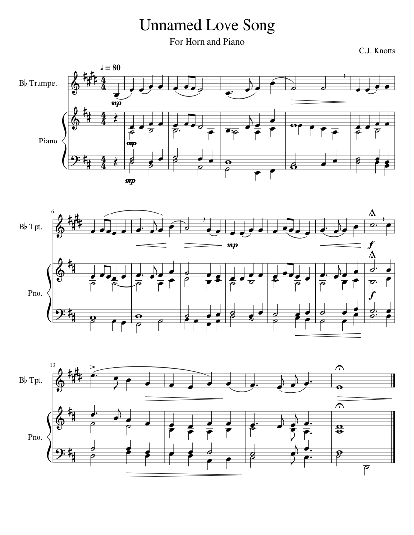 Unnamed Love Song