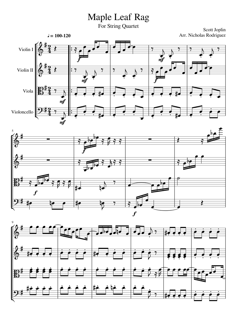 maple leaf rag