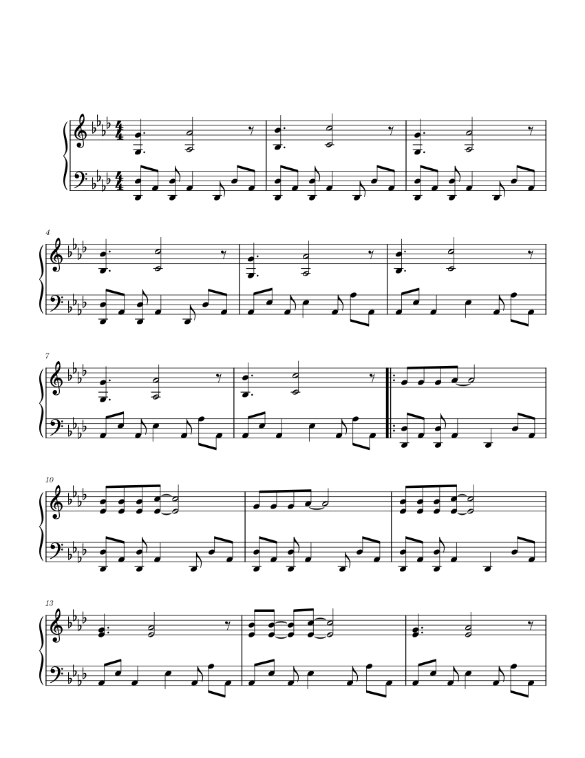 Heavenly Cigarettes After Sex Sheet Music For Piano Solo 