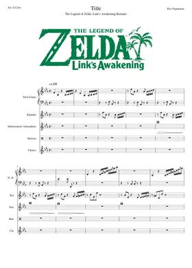 The Legend of Zelda: Link's Awakening: Inside The Houses Sheet