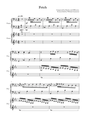 Miss You Now – DHeusta  A Technoblade Tribute Sheet music for