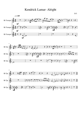 Search Results For Kendrick Lamar Free Sheet Music Sorted By Comment Count Musescore Com