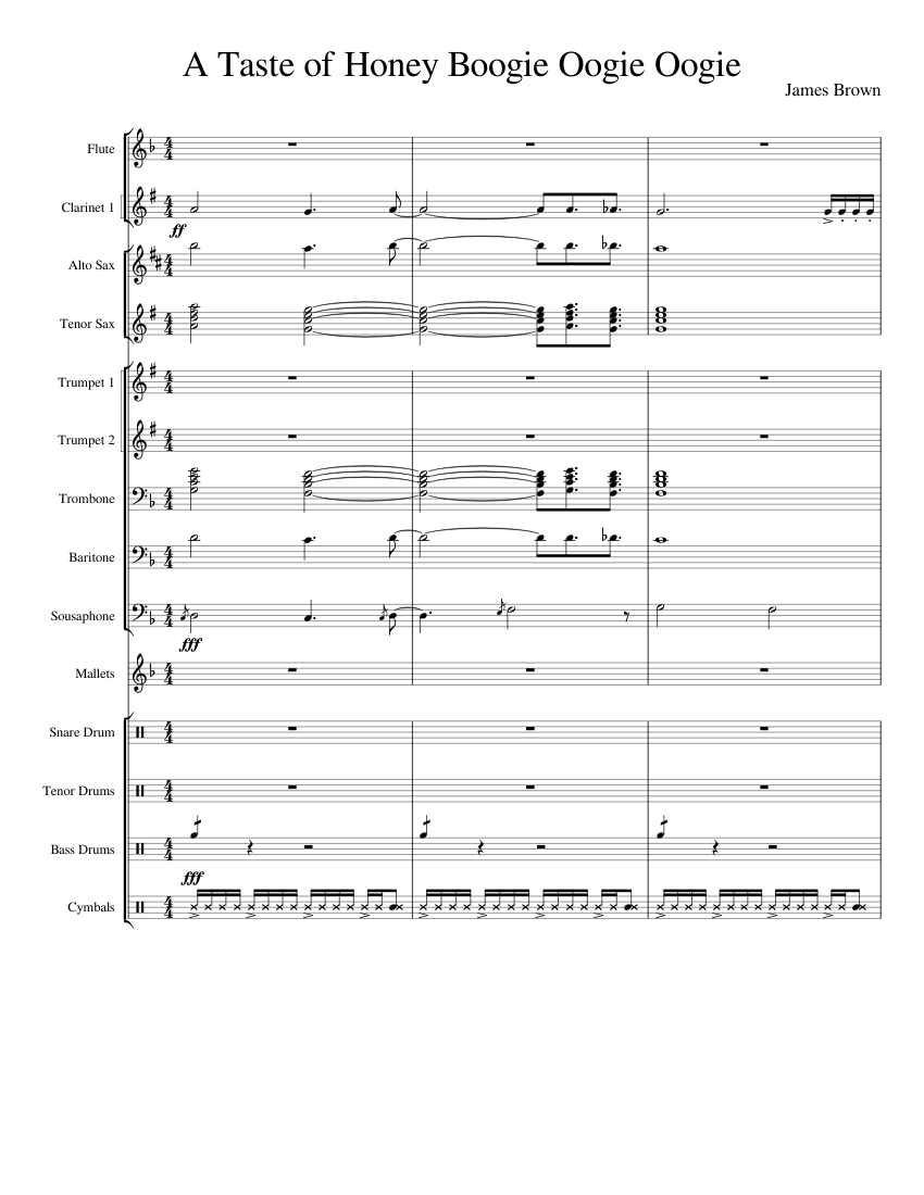 A Taste of Honey Boogie Oogie Oogie