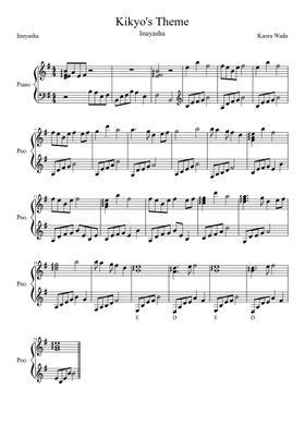 Featured image of post Inuyasha s Lullaby Flute Sheet Music I play flute so any flute players
