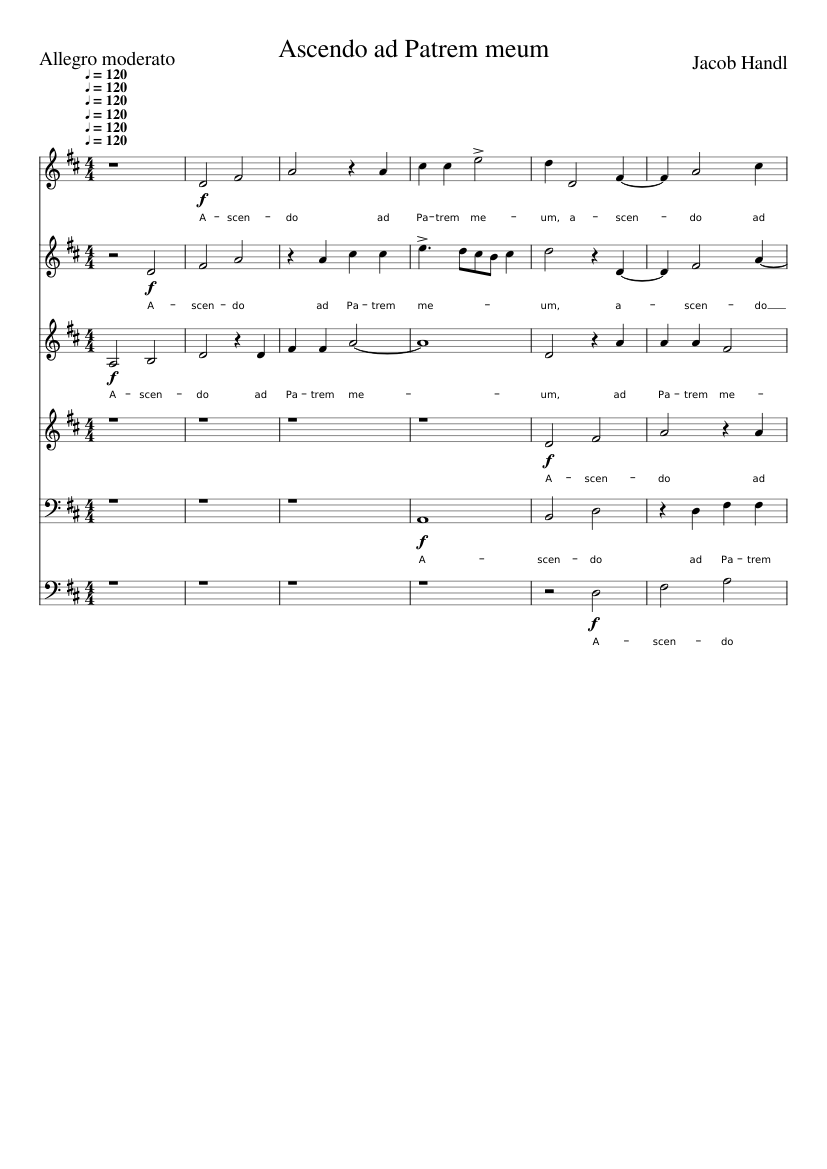 Ascendo ad Patrem meum