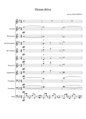 Free Ocean Drive by Duke Dumont sheet music | Download PDF or print on  Musescore.com