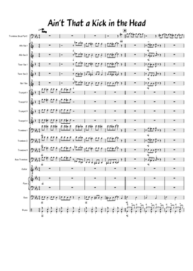 Ain T That A Kick In The Head Sheet Music Free Download In Pdf Or Midi On Musescore Com