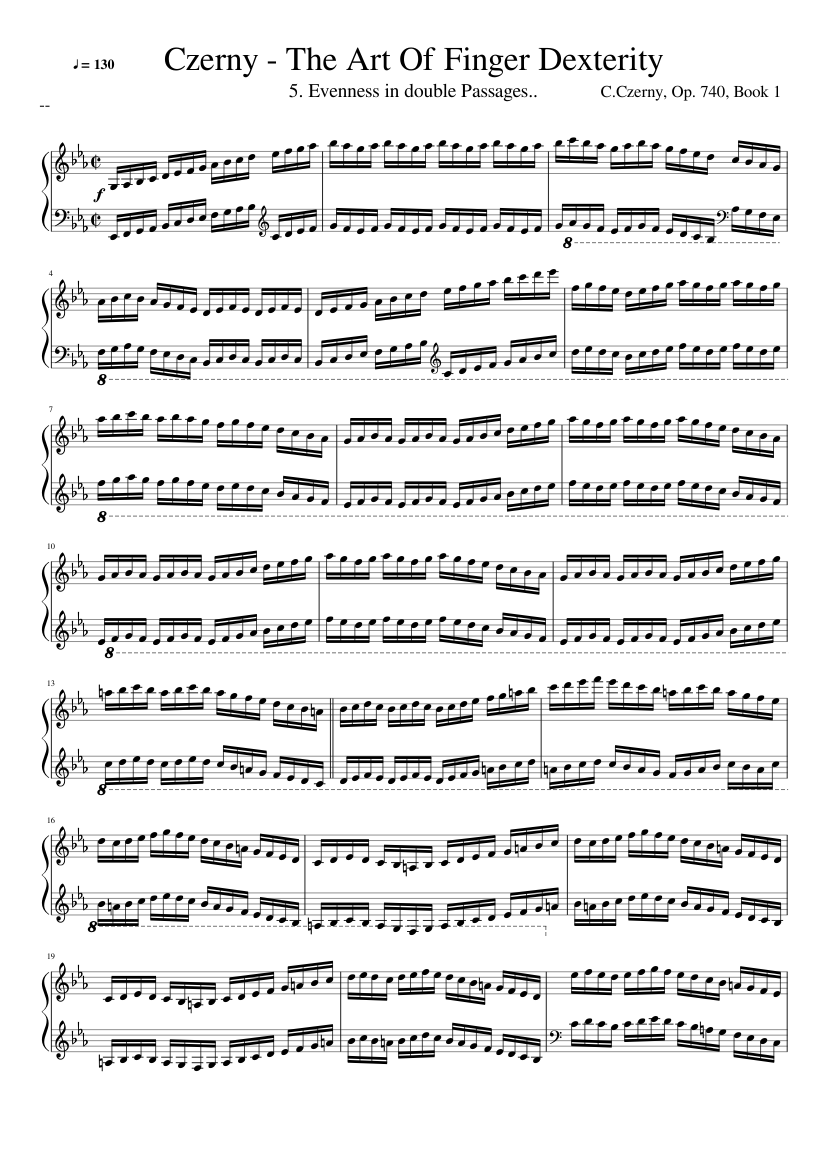 The Art of Finger Dexterity Op.740