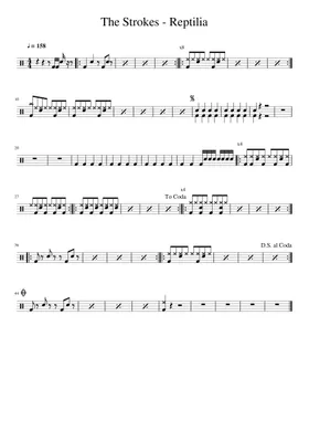 Free sheet music: You Only Live Once- by Strokes (The), Play and