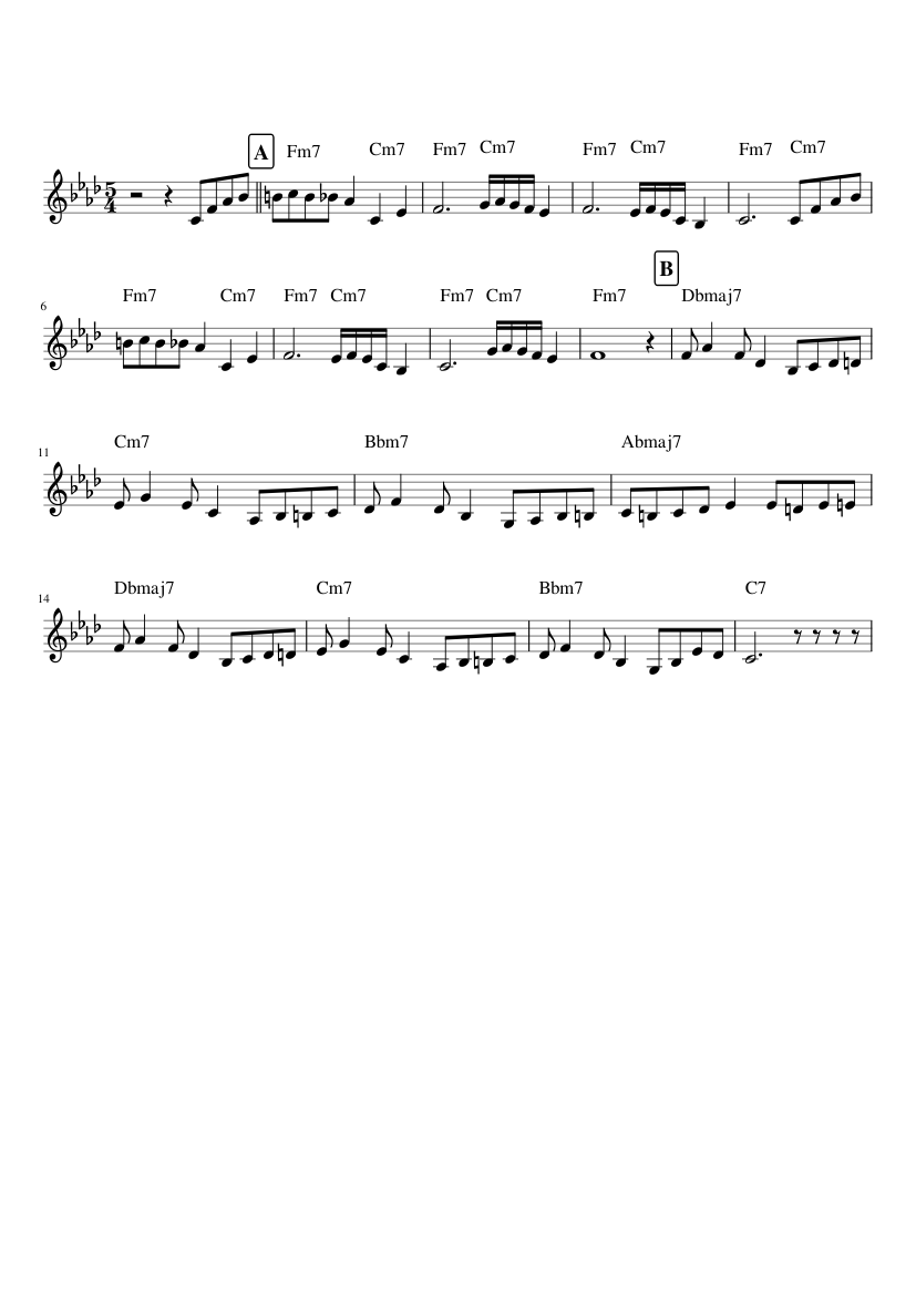 Take Five Sheet Music For Trumpet Other (Solo) | Musescore.com