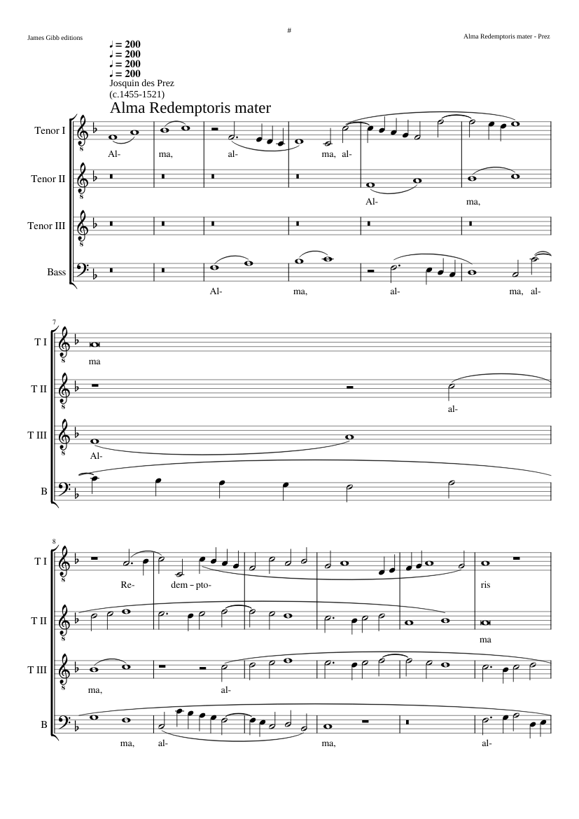 Alma Redemptoris Mater