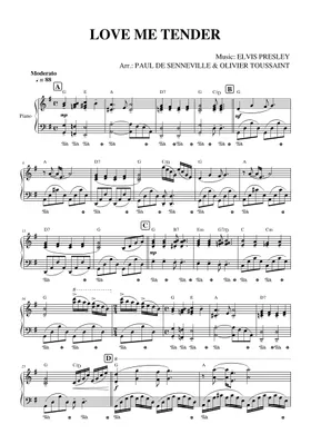 Free Paul de Senneville sheet music  Download PDF or print on