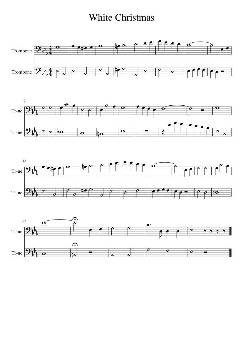 white-christmas-for-2-trombones-sheet-music-for-trombone-brass-duet