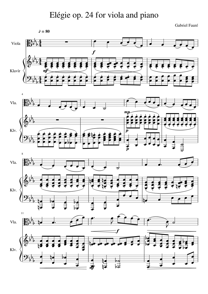 Elegy Op.24