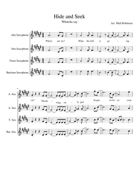 Imogen Heap Hide and Seek Sheet Music in A Major (transposable) -  Download & Print - SKU: MN0170923