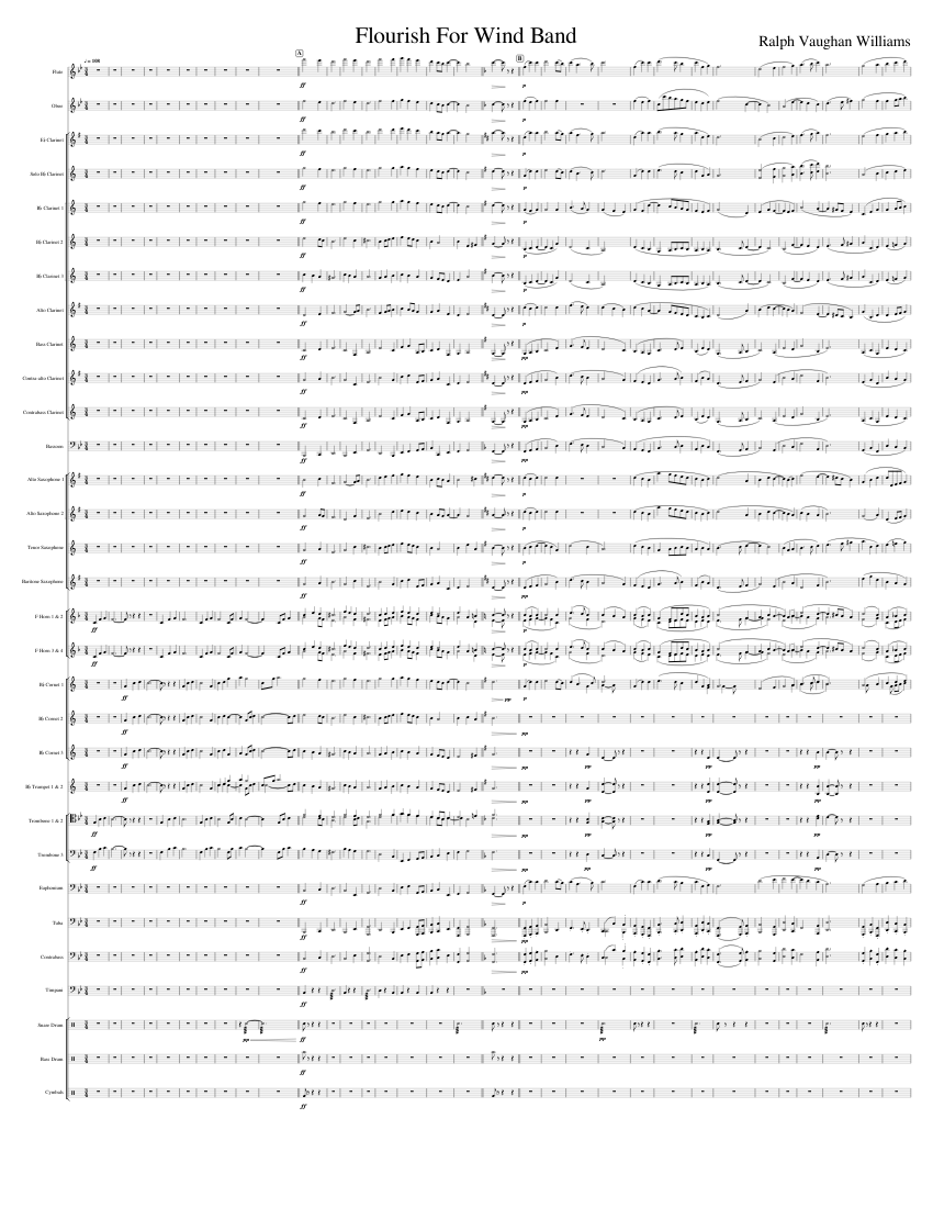 Flourish For Wind Band