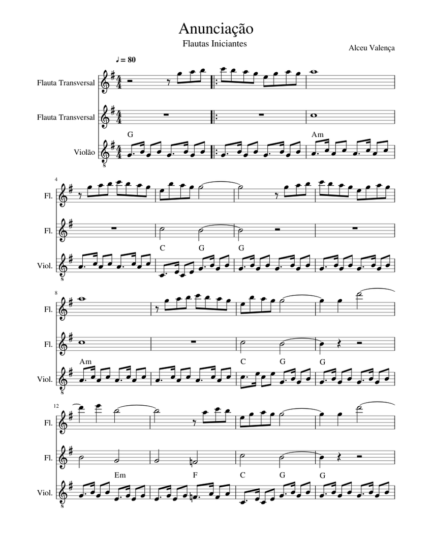 Letra Da Música Anunciação De Alceu Valença