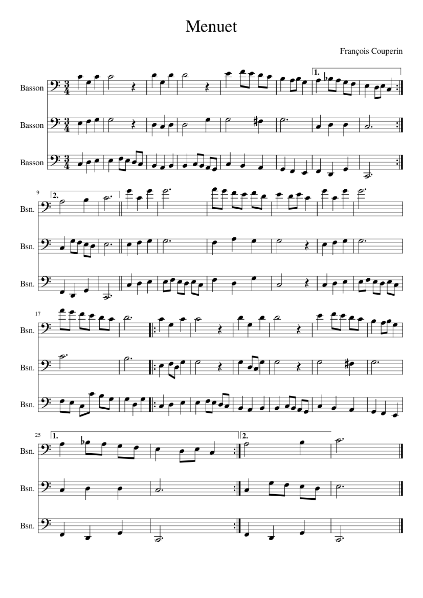 Menuet