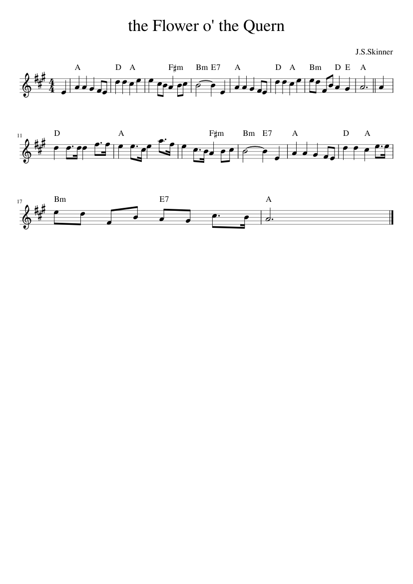 the Flower o' the Quern