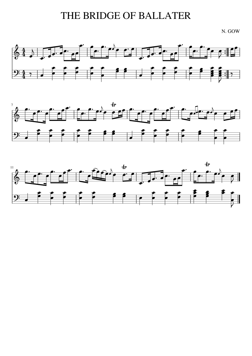 THE BRIDGE OF BALLATER