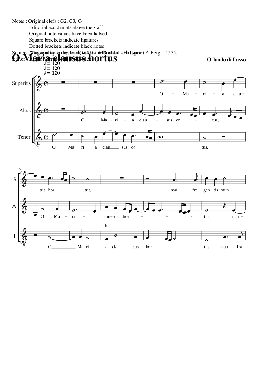 O Maria clausus hortus