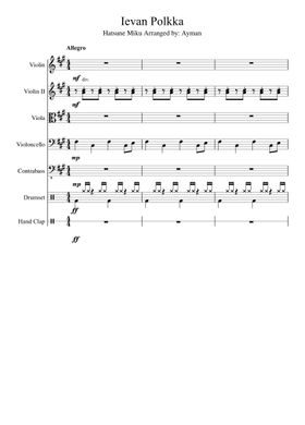Hatsune Miku Sheet Music Free Download In Pdf Or Midi On Musescore Com Arranged for guitar and bass. hatsune miku sheet music free download